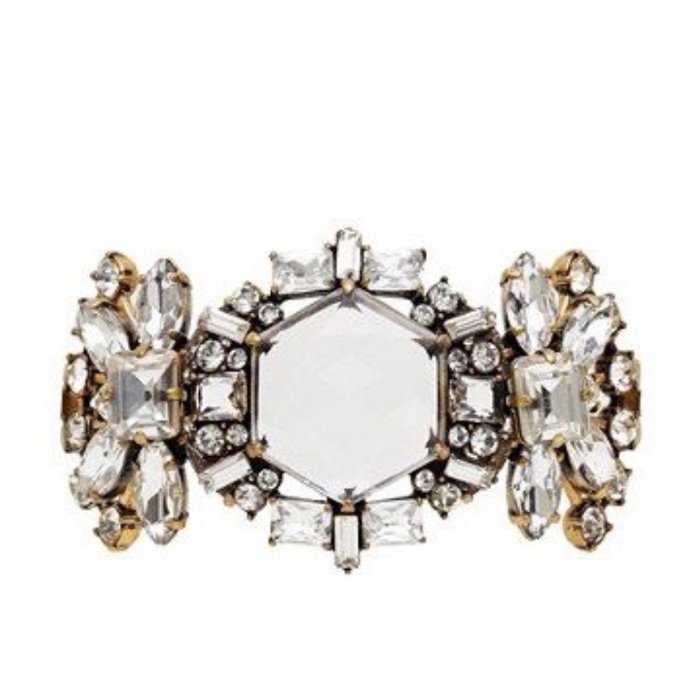 J. Crew Crystal Compilation Bracelet - image 1